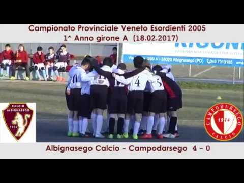 Albignasego-Campodarsego 4-0 (18.02.2017 Esord. 2005)