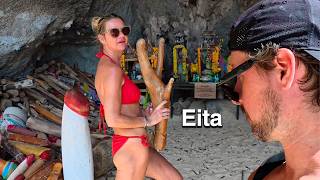 NÃO ESPERAVA ENCONTRAR ISSO NESSA PRAIA NA TAILANDIA 🇹🇭