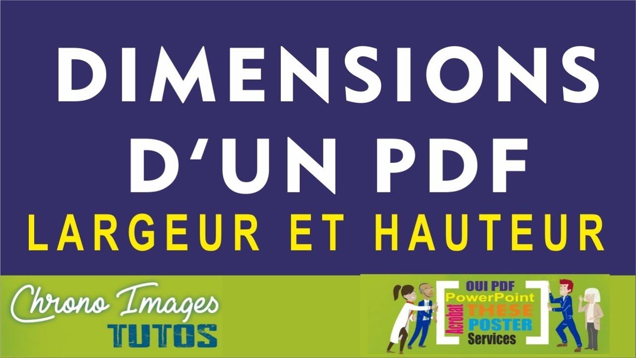 CONNAITRE LES DIMENSIONS D'UN PDF