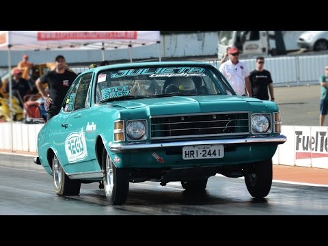 Opala aspirado carburado pneus de rua mais rápido do Brasil STT - Juleita