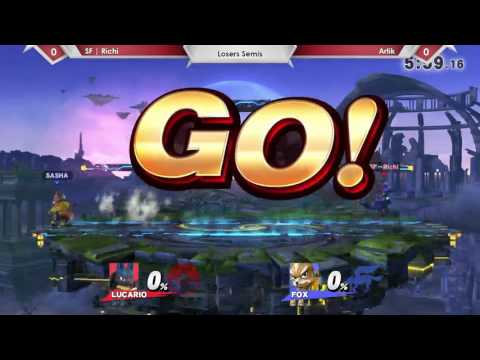SP61 SF | Richi (Lucario) Vs. Artik (Fox) - Losers Semis - Smash 4