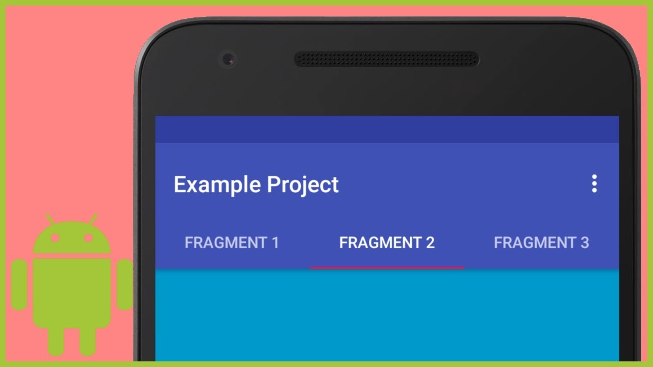 Tab Layout with Different Fragments - Android Studio Tutorial