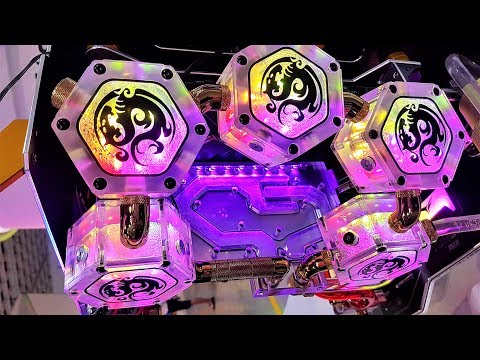 The Glorious Custom Water Cooled PC Case Mods of Computex 2018