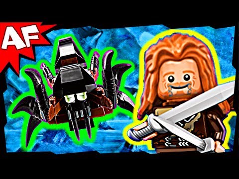 ESCAPE from MIRKWOOD SPIDERS 79001 Lego the Hobbit Animated Review An Unexpected Journey