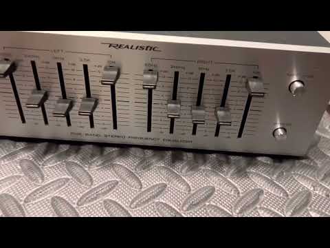Realistic 31-1988 5-band Stereo Equalizer serviced image 8