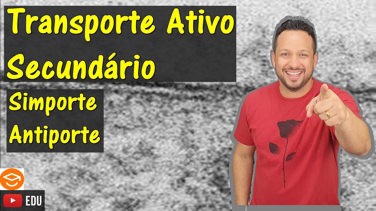 Transporte Ativo Secundário - Transporte Acoplado - Simporte e Antiporte - Membrana Plasmática