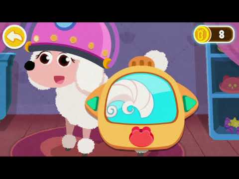 Baby Bus Game - Little Panda's Pet Salon - Brain Game - Kids Game