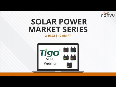 Solar Power Market Series with Tigo | RENVU