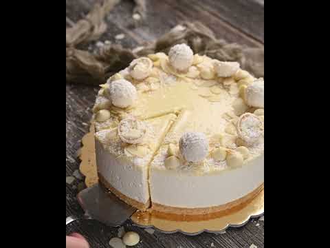 Raffaello cheesecake - video recept