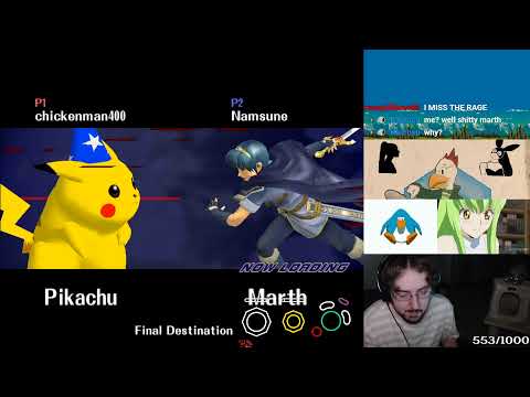 RRTBO - bobby big ballz (Falco, Pikachu) vs Namsune (Marth) - WC Pool B2 WR2