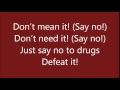Just Say NO Michael Jackson Lyrics