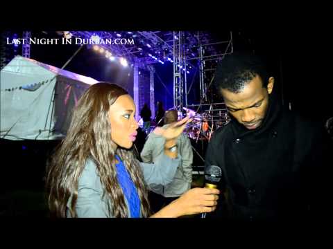 Lady Tee with Zakes Bantwini at UGU JAZZ 2015
