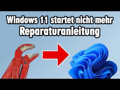 Windows 11 startet nicht - Windows reparieren - schwarzer Bildschirm - Automatische Reparatur