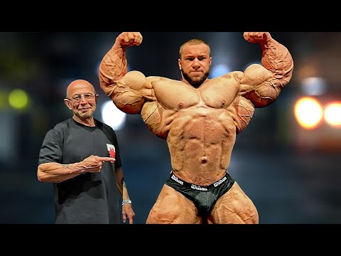 YOUNG "RUSSIAN MASS MONSTER" IS READY TO DO DAMAGE ON MR. OLYMPIA 2022 STAGE - Vitaliy Ugolnikov