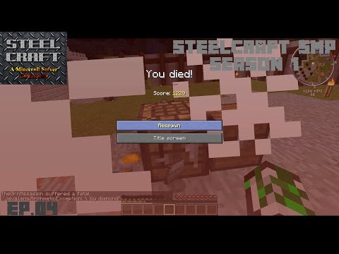 Steelcraft SMP Server S01E04 - Angel Wings of Death - Modded Minecraft