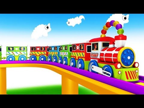 Lego Thief Police Cartoon Episode 08 - thief train cartoon - Choo choo train kids videos