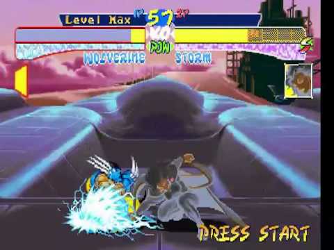 X-Men Children Of The Atom Playstation