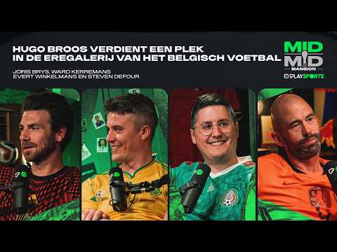 MIDMID MANSION #2 - Hugo Broos verdient een plek in de eregalerij van het Belgisch voetbal