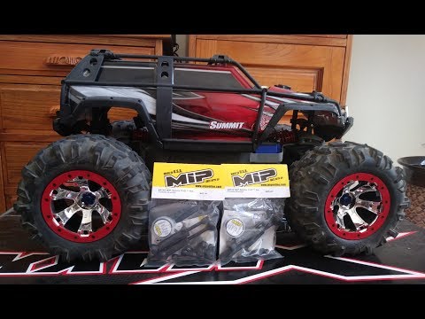 Traxxas Summit Steel Driveshaft Upgrade/Install Axle Upgrade