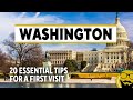 20 Essential Tips for a First Visit to Washington, DC