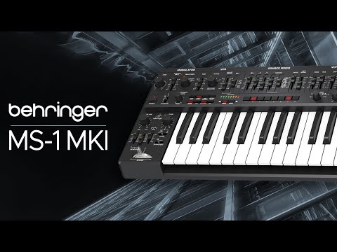 Behringer MS-1 MKI Demo  (no talking) feat. Empress Echosystem: Presets for Techno and Electronica