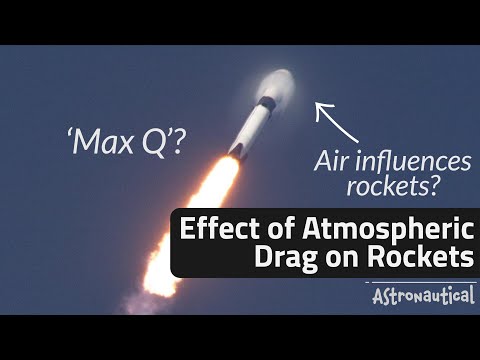 Effect of Atmospheric Drag on Rockets (Max Q)