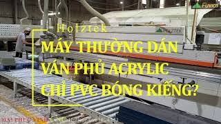 Liệu có nên giảm giá thành cánh Acrylic bằng việc dùng chỉ nhựa PVC bóng kính? Holztek Pro-700A.