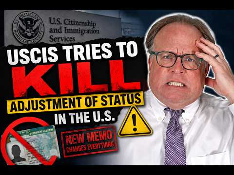 USCIS Tries to Kill Adjustment of Status in the U S