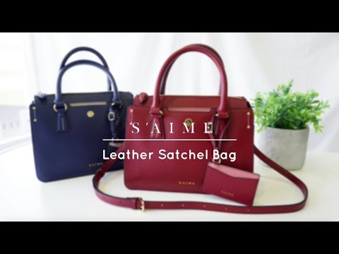 SBG29-A293M【Leather Satchel Bag】