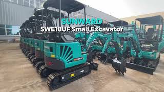 Sunward 2025 Brand New 1.8ton Hydraulic Crawler Swe18UF Mini Excavator for sale - Image 4 | Machineryline SG New Sunward 2025 Brand New 1.8ton Hydraulic Crawler Swe18UF Mini Excavator | Image 4 - Machineryline