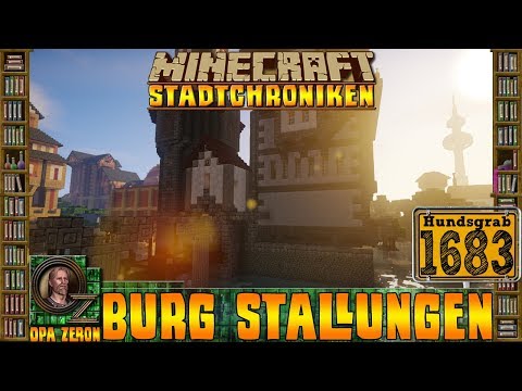 MINECRAFT Stadtchroniken [#1683] Burg Stallungen [HD+ Deutsch]