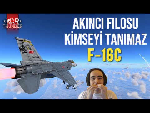 F-16C ve Akıncı filosu çok iyi oldu// War Thunder// Türkçe