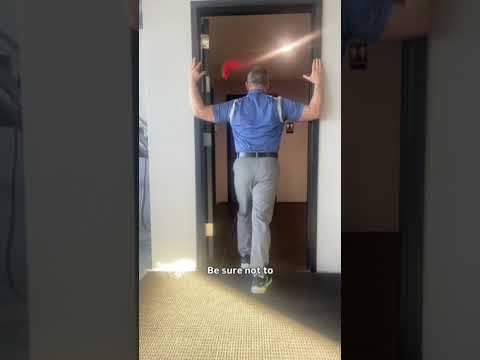 Doorway Chest Stretch demonstration thumbnail
