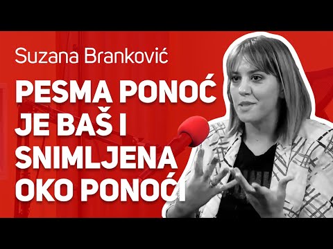 Pesma Ponoć je baš i snimljena oko ponoći : : Suzana Branković, pevačica : : JPJ 035