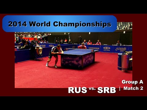 2014 WTTC Men's Team - Group A: RUS-SRB Match 2: Mikhail Paikov v Marko Jevtovic