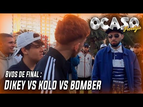 DIKEY vs KOLO vs BOMBER || OCTAVOS DE FINAL || pandillas || FECHA FINAL, 15 (ocaso free)
