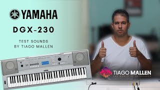 Video thumbnail for Yamaha DGX-230 (Test Sounds) by Tiago Mallen