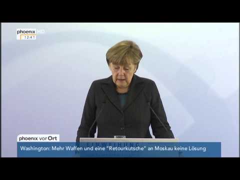 Robert-Koch-Institut: Eröffnungsrede von Angela Merkel für das neue Laborgebäude am 03.02.2015