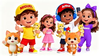 🎵 Música Infantil – Gatinhos Alegres 🐱
