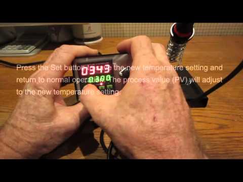 DIY 110v Soldering Station: Temperature Setting