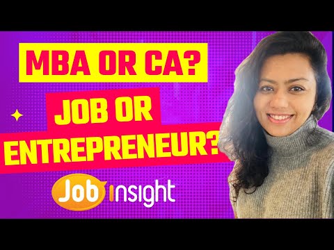CareerZ on studying Accountancy and becoming an Entrepreneur with Sanjana Kejriwal (Jobinsight)