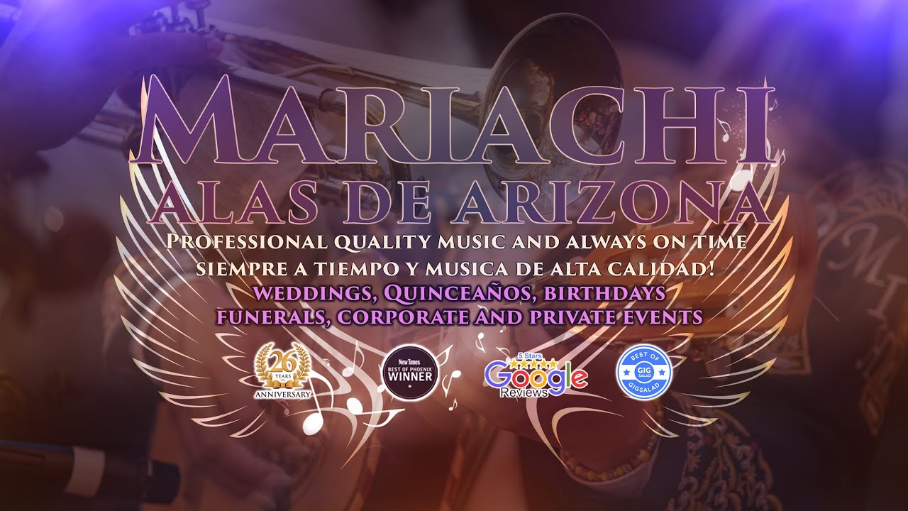 Promotional video thumbnail 1 for Mariachi Alas de Arizona