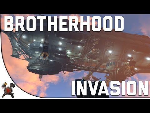 Fallout 4 Gameplay Walkthrough - Part 8: BROTHERHOOD INVASION! (w/ Giveaway)