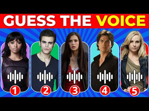 Can You Guess The Vampire Diaries Character By Their Voice? (TVD Voice Quiz!)