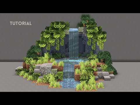 Shallow Waterfall Effect Mini-Tutorial :: Minecraft