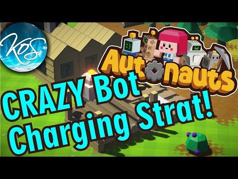 CRAZY BOT CHARGING STRAT! - Autonauts Tutorial (Production Chain Colony Builder) Release