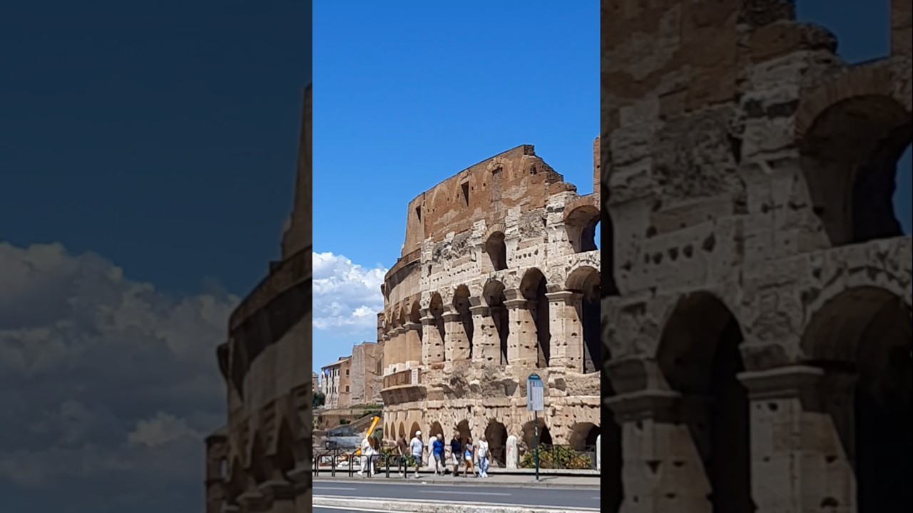 A unique example of ancient civilization, Colosseum. #history #explore #ancient #travel #ancientcity
