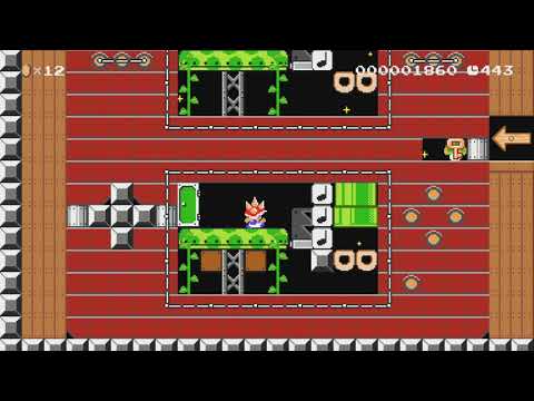 Nintendo.DS.mystery! ・赤と黒のDS世界の謎! by うみるり - Super Mario Maker 2 - No Commentary 1bv