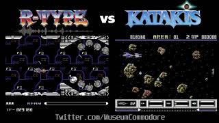 R-Type vs Katakis Commodore 64 Game Battle!