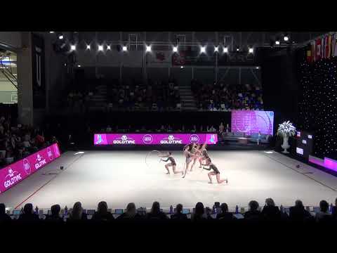USA FIG Senior  Group 3 hoop 2 clubs final Miss Valentine Grand Prix 2020 Tartu